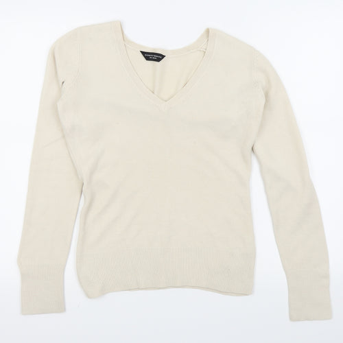 Dorothy Perkins Womens Beige   Basic T-Shirt Size 10