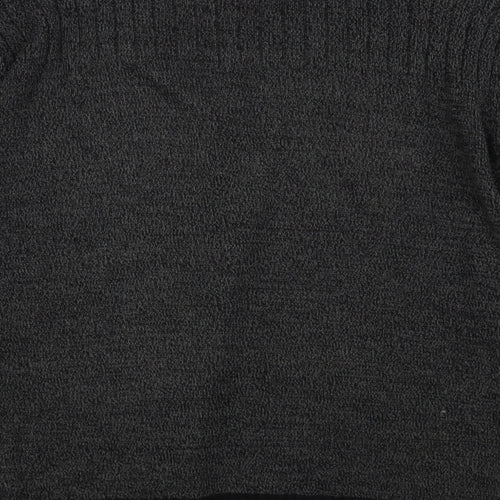 Kingston Mens Black   Full Zip Jumper Size XL