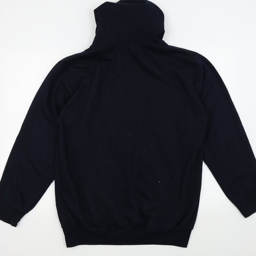Classics Mens Blue   Full Zip Jumper Size L