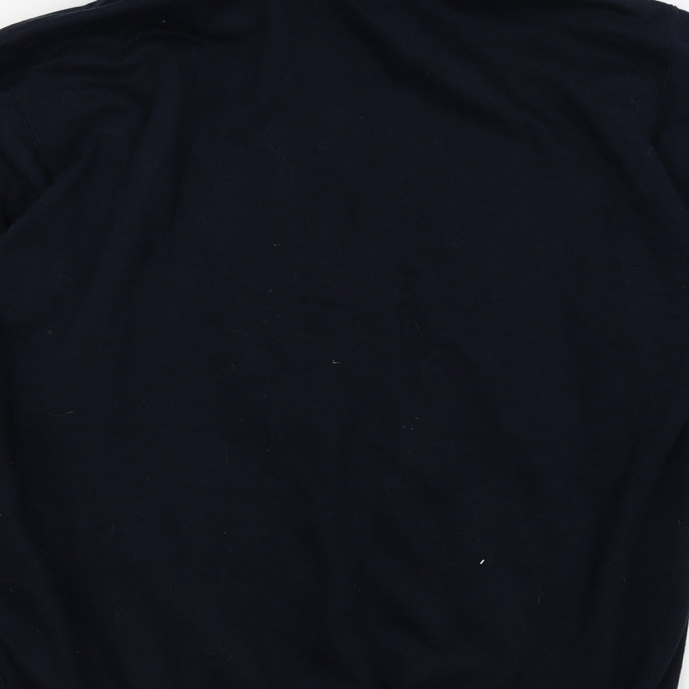 Classics Mens Blue   Full Zip Jumper Size L