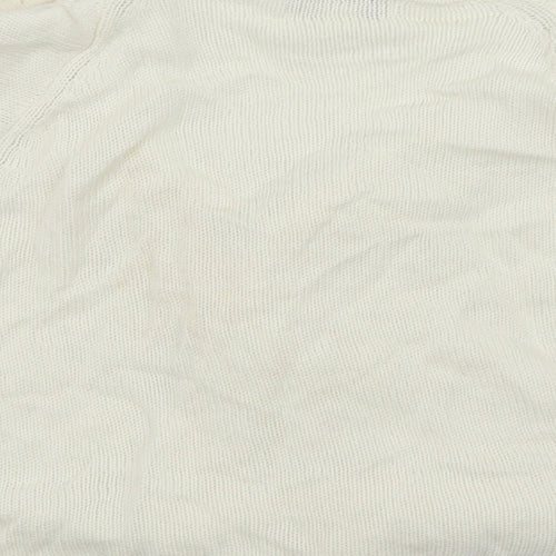 Monsoon Womens White   Cardigan Jumper Size M