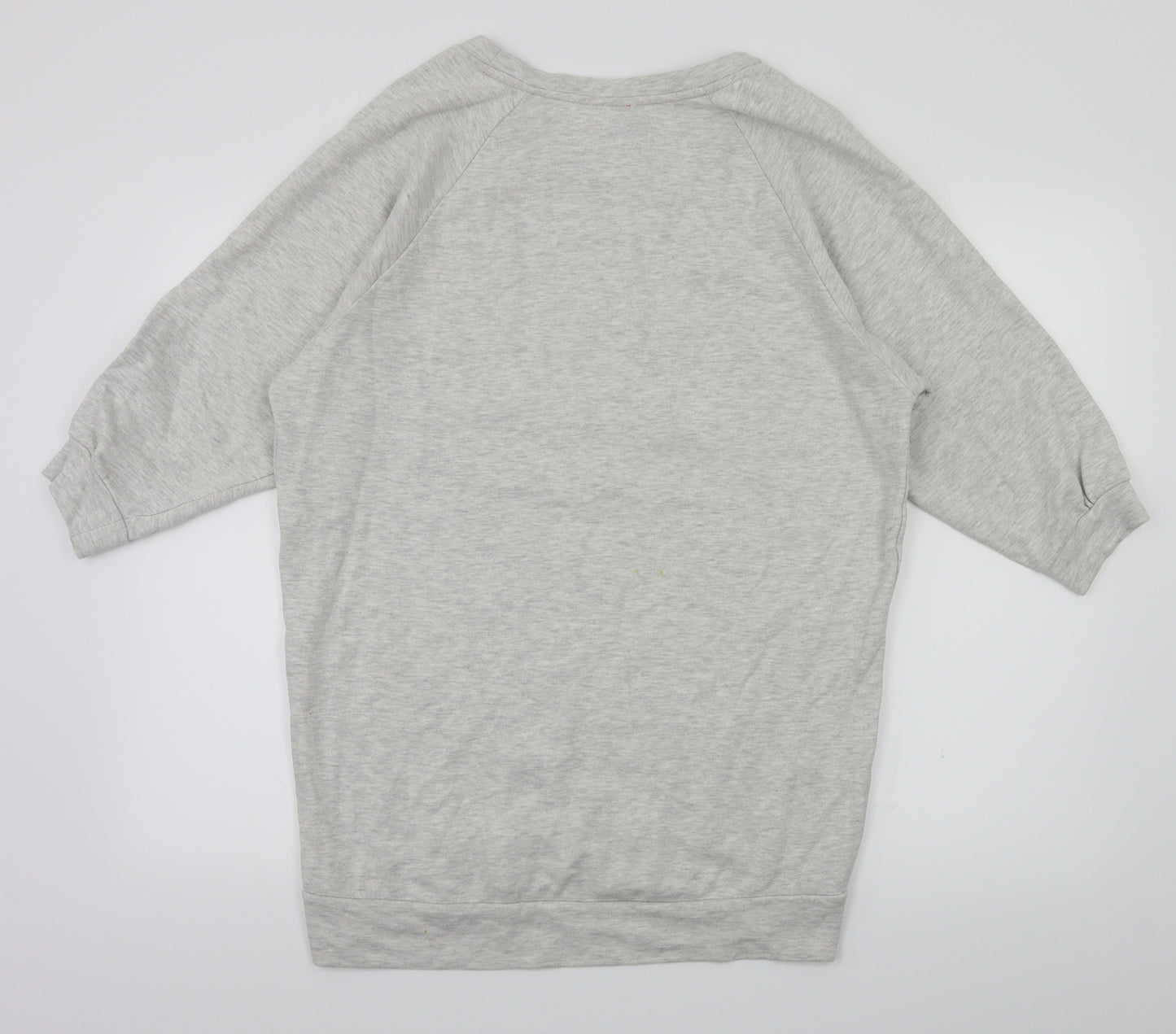 H&M Womens Grey Animal Print  Henley Jumper Size 10