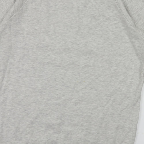 H&M Womens Grey Animal Print  Henley Jumper Size 10