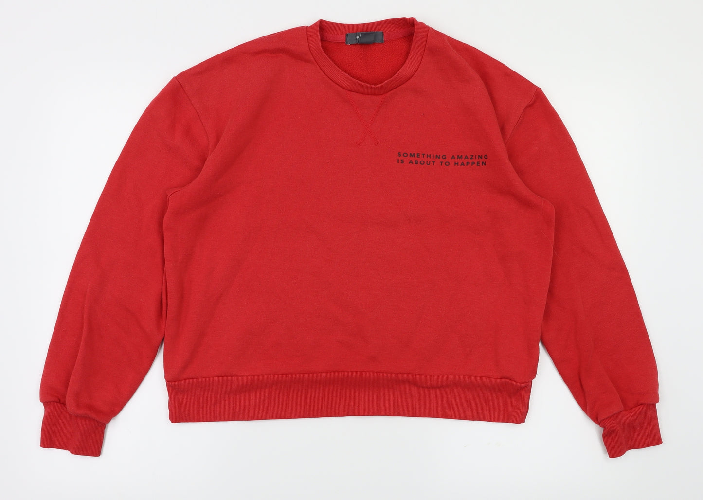 Primark Womens Red   Pullover Hoodie Size XS