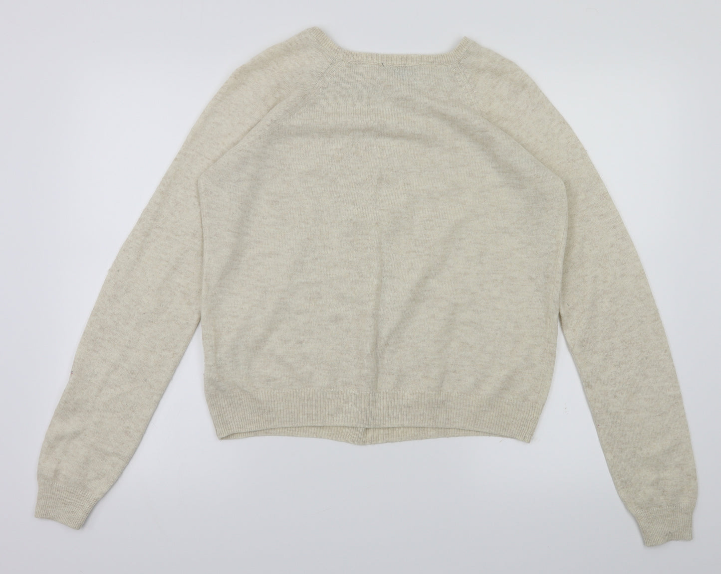 Warehouse Womens Ivory   Pullover Jumper Size 14