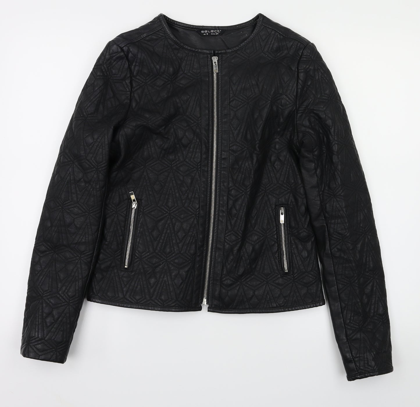Select Womens Black   Jacket  Size 6