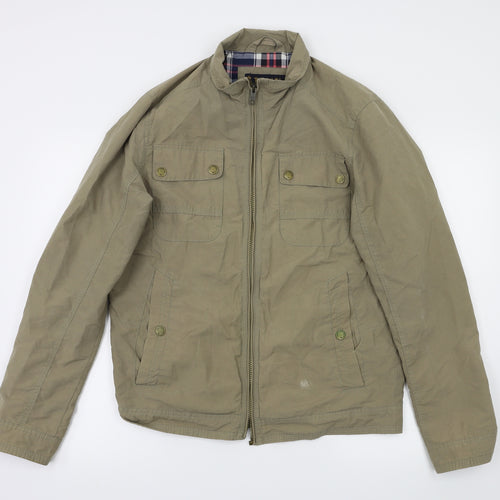Trait Mens Beige   Jacket  Size S