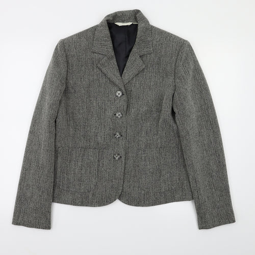 NEXT Womens Grey   Jacket Blazer Size 14