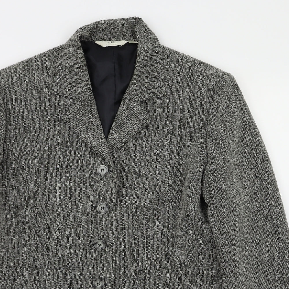 NEXT Womens Grey   Jacket Blazer Size 14