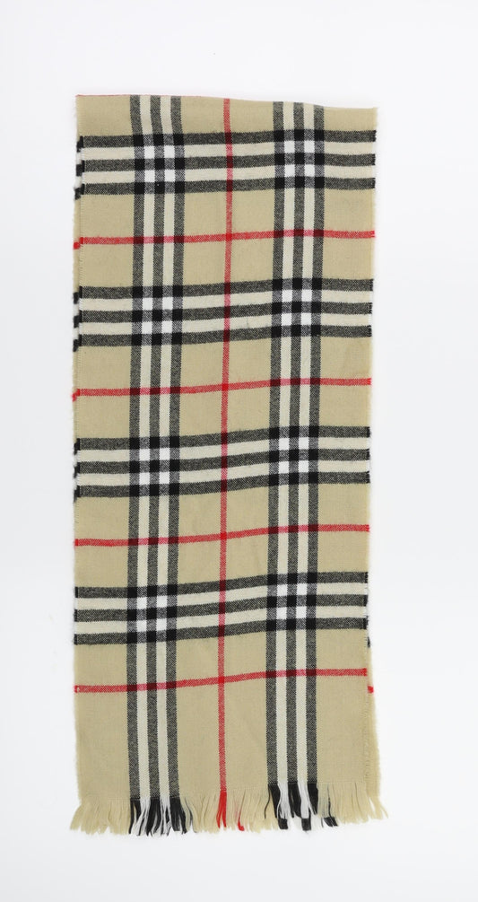 Courtelle Girls Brown Check  Scarf Scarves & Wraps One Size