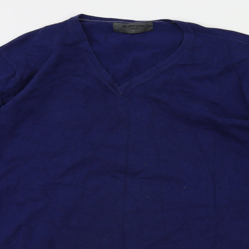 Burton Mens Blue   Pullover Sweatshirt Size L