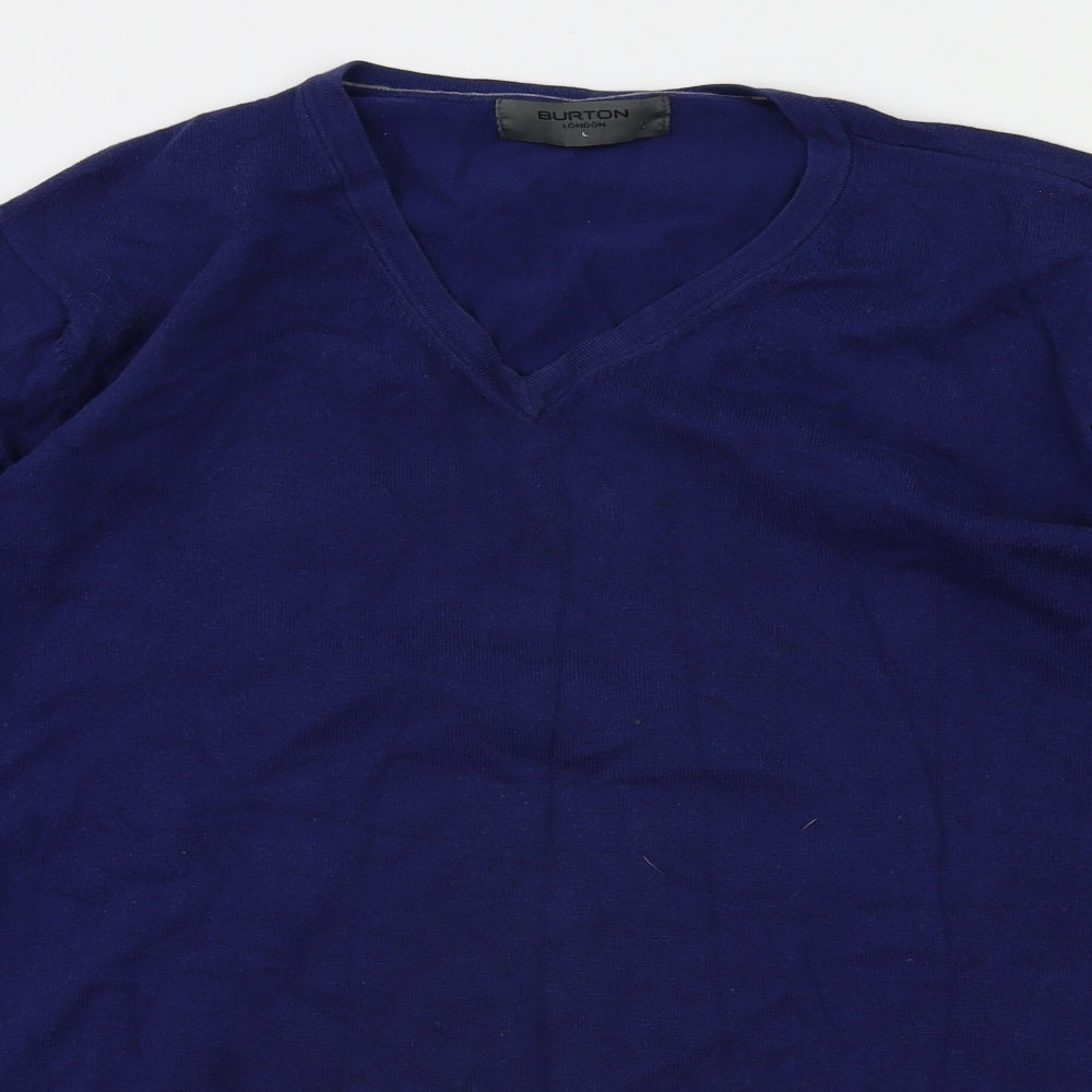 Burton Mens Blue   Pullover Sweatshirt Size L