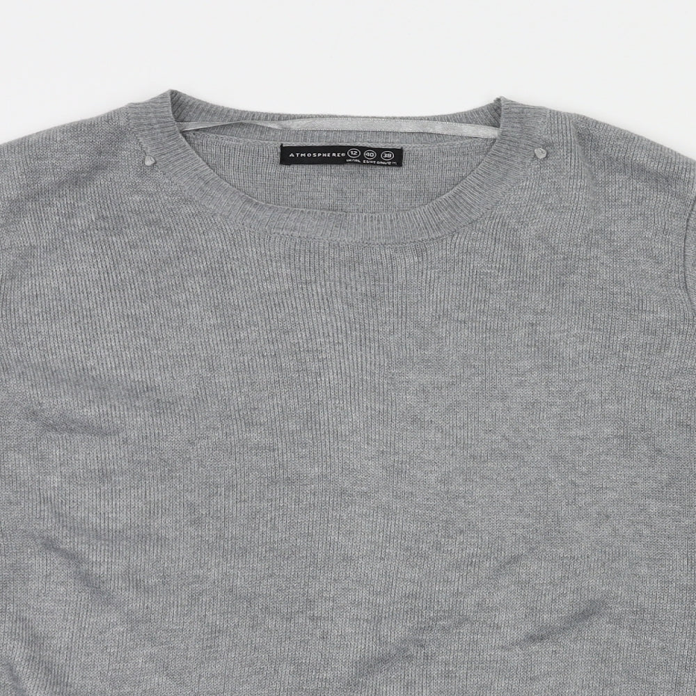 Primark Womens Grey   Pullover Jumper Size 12