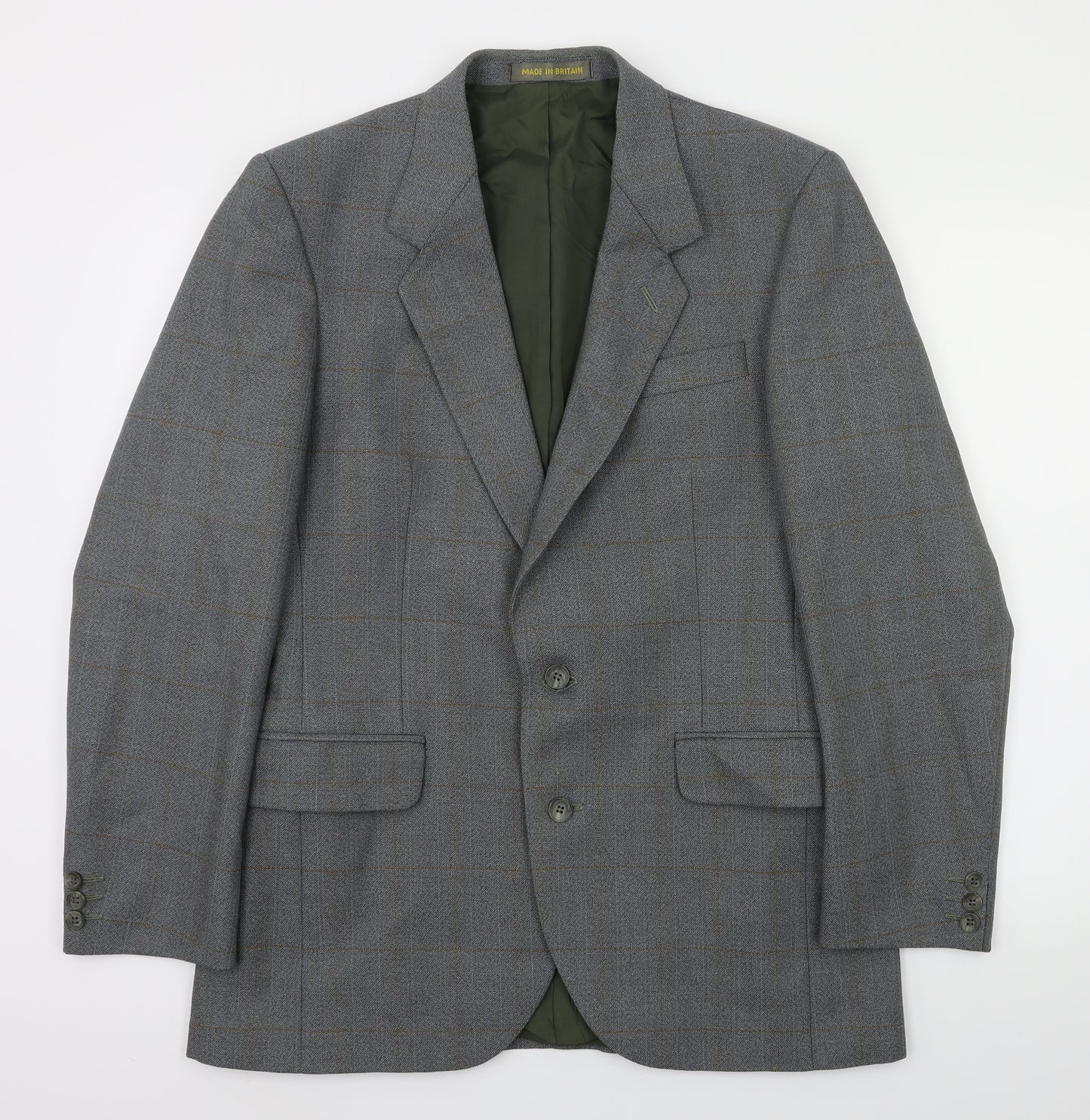 Dunn &Co Mens Grey   Jacket Blazer Size 36