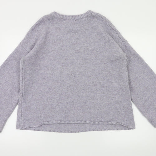 Primark Womens Purple   Pullover Jumper Size L