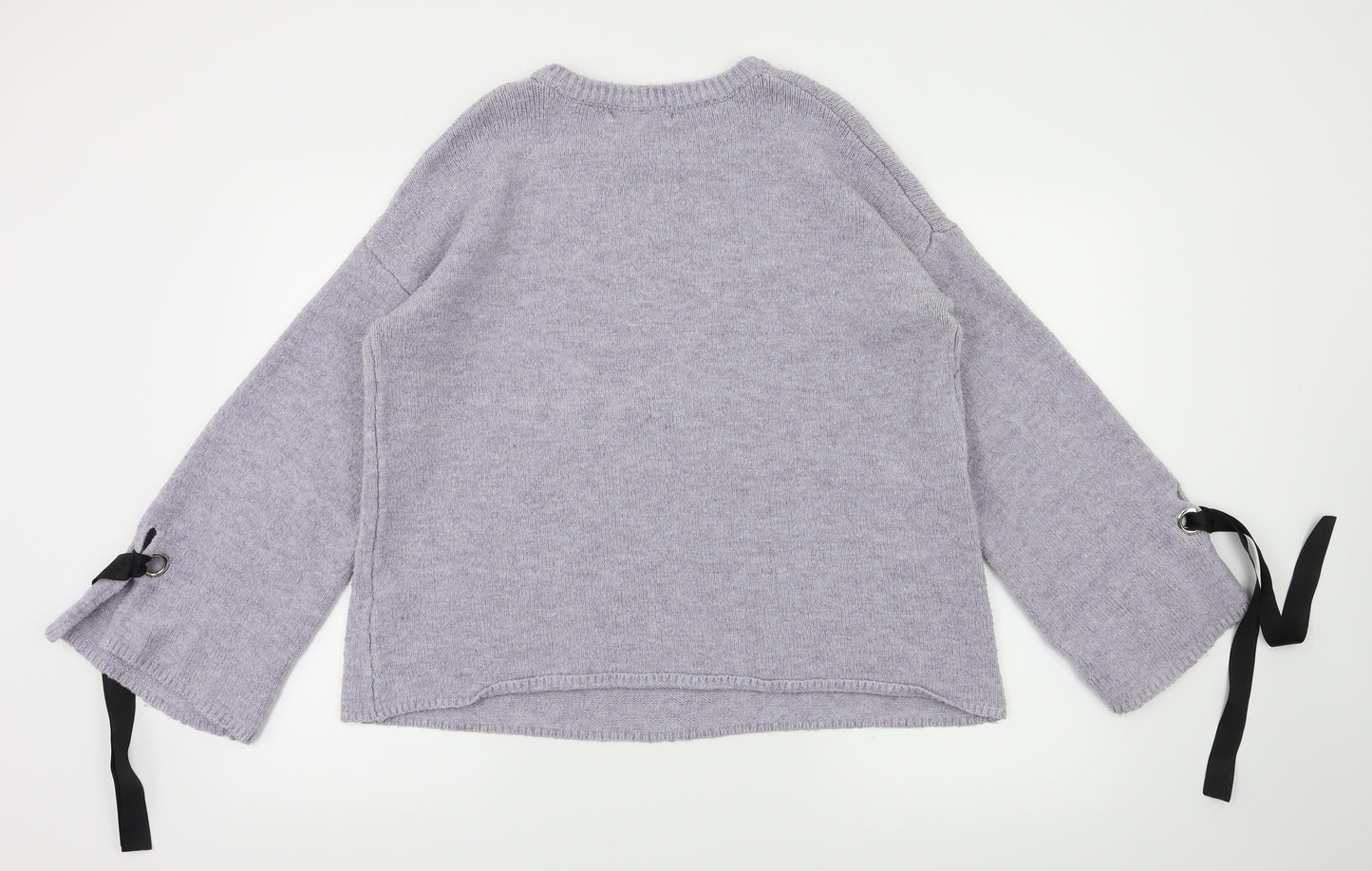 Primark Womens Purple   Pullover Jumper Size L