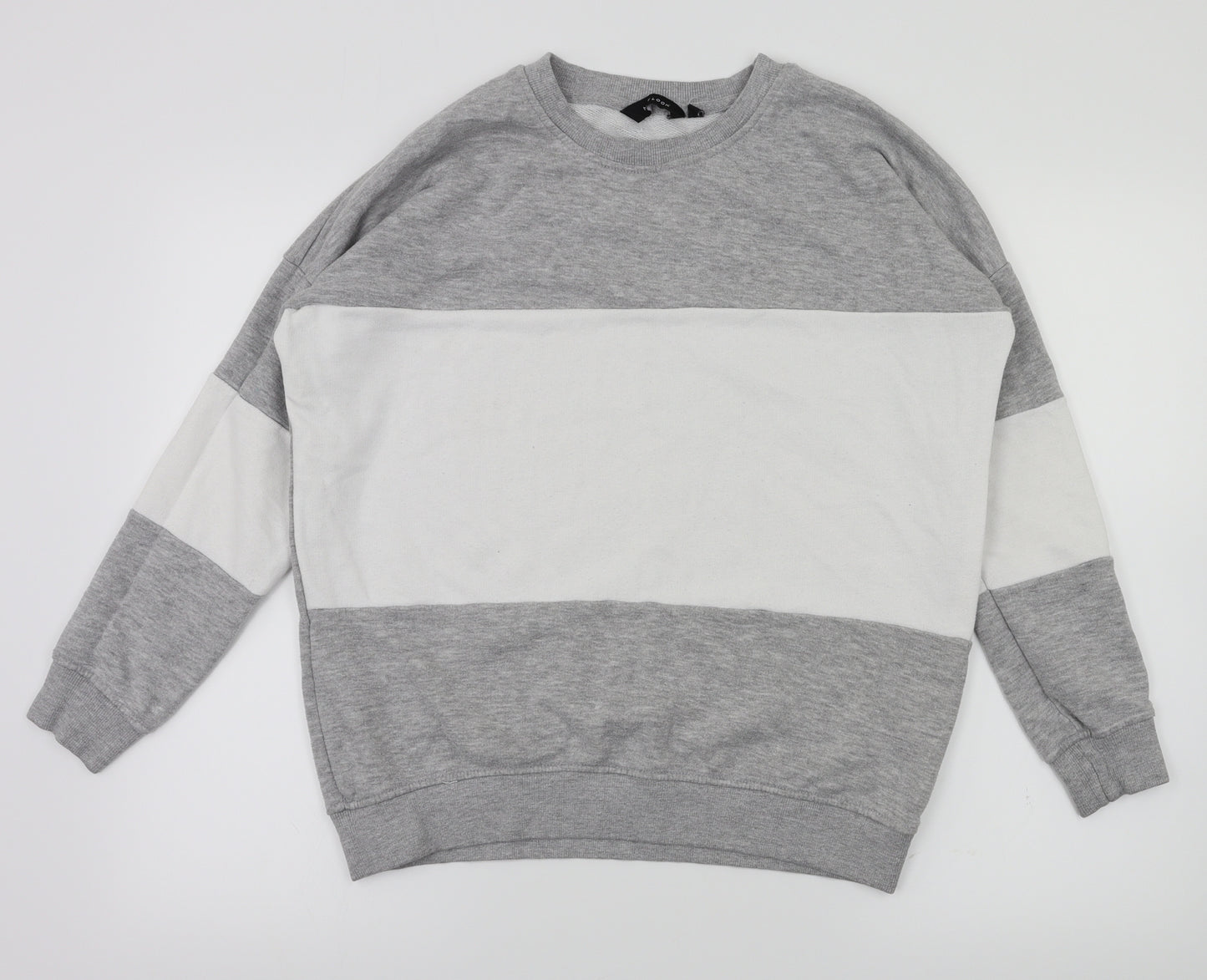 New Look Womens Grey   Pullover Hoodie Size 10