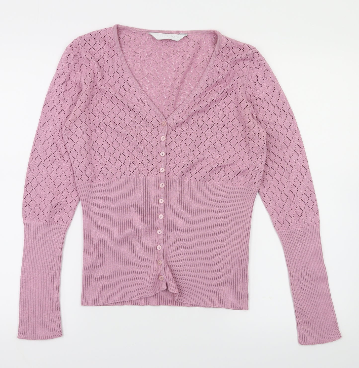 kit kit kit  Womens Pink   Cardigan Jumper Size 12