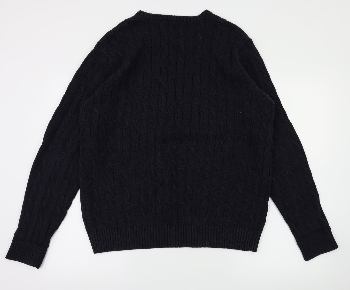 Blue Harbour Mens Blue   Pullover Jumper Size M