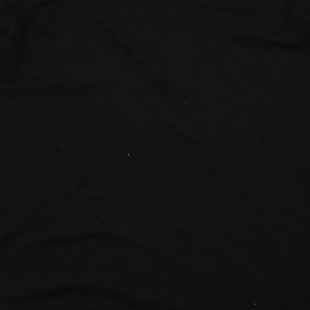 m&s Womens Black   Pullover Jumper Size 16