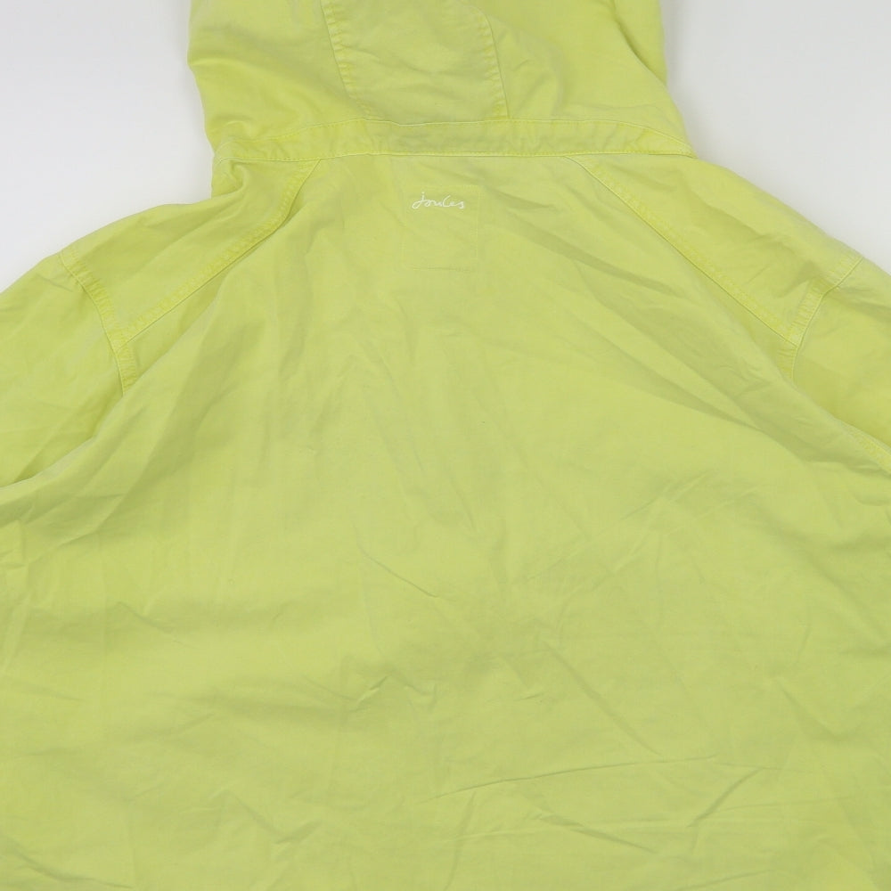 Joules Womens Yellow   Jacket Coat Size 20
