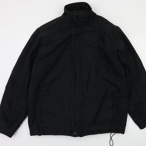 ative Mens Black   Jacket Coat Size S
