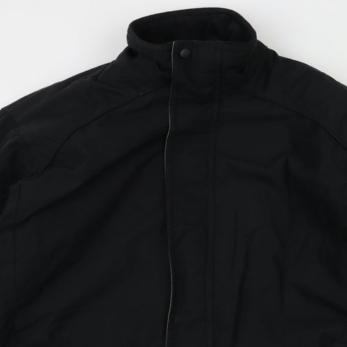 ative Mens Black   Jacket Coat Size S