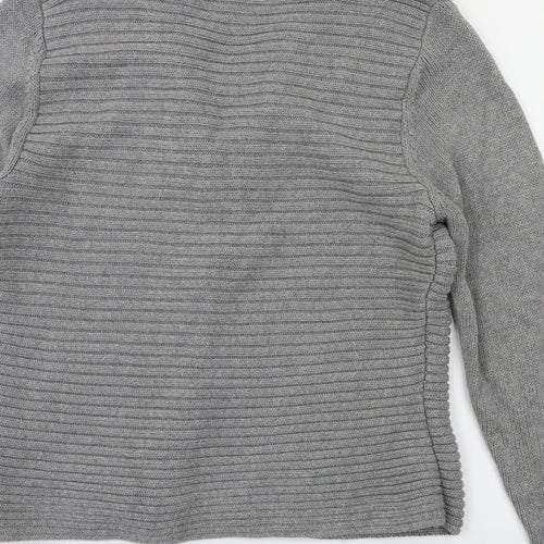 m&s Womens Grey   Cardigan Jumper Size 14