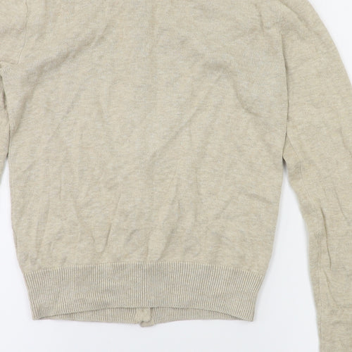 H&M Womens Beige   Cardigan Jumper Size XS