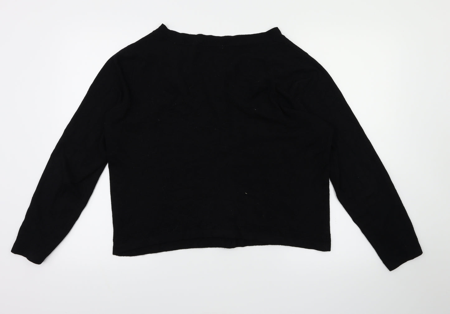 TU Womens Black   Cardigan Jumper Size 16