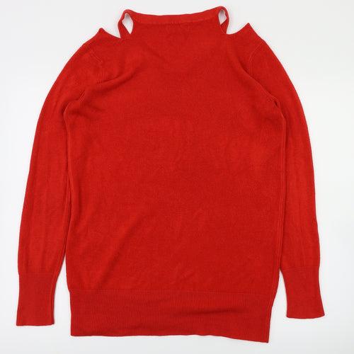 Papaya Womens Red   Pullover Jumper Size M