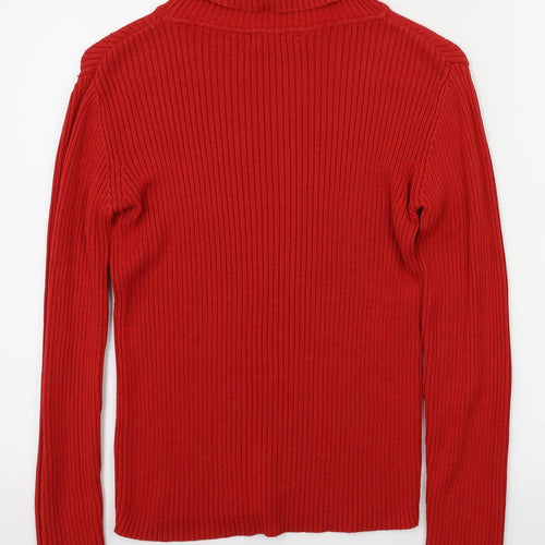 Debbie Morgan Womens Red   Pullover Jumper Size M