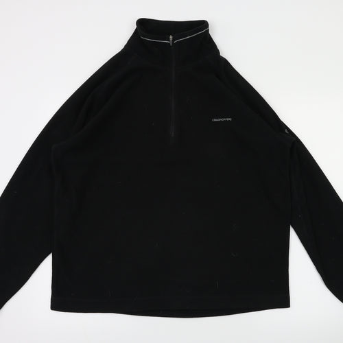Craghoppers Mens Black   Pullover Hoodie Size L