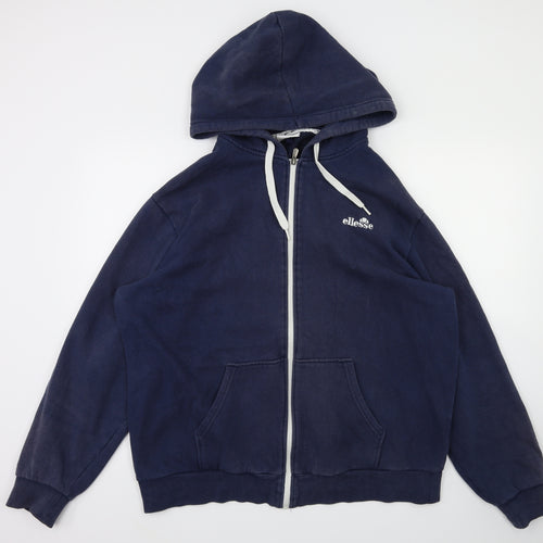 ellesse Mens Blue   Full Zip Hoodie Size XL