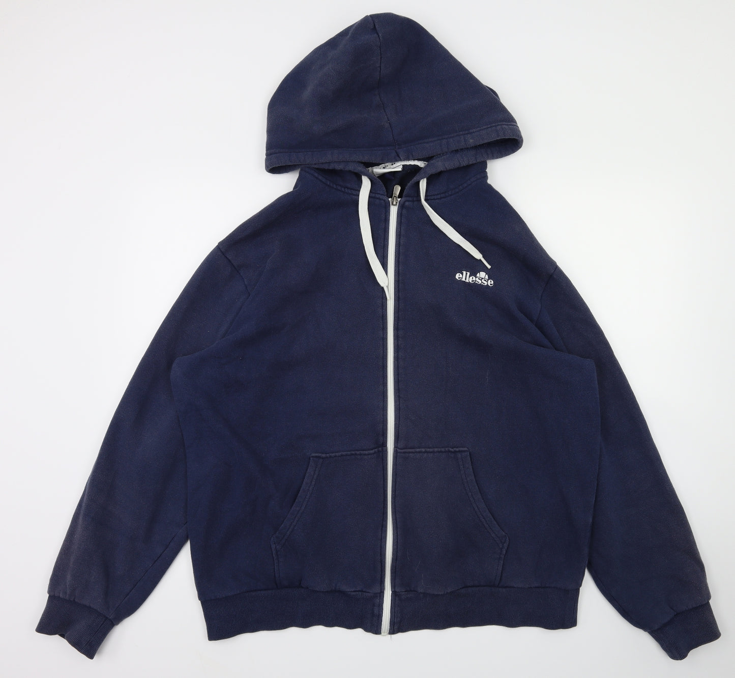 ellesse Mens Blue   Full Zip Hoodie Size XL