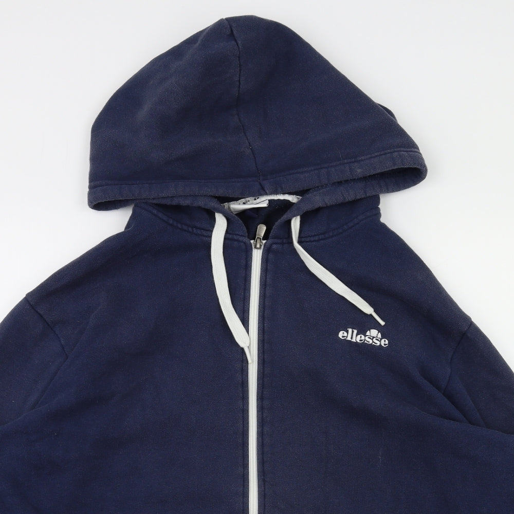 ellesse Mens Blue   Full Zip Hoodie Size XL