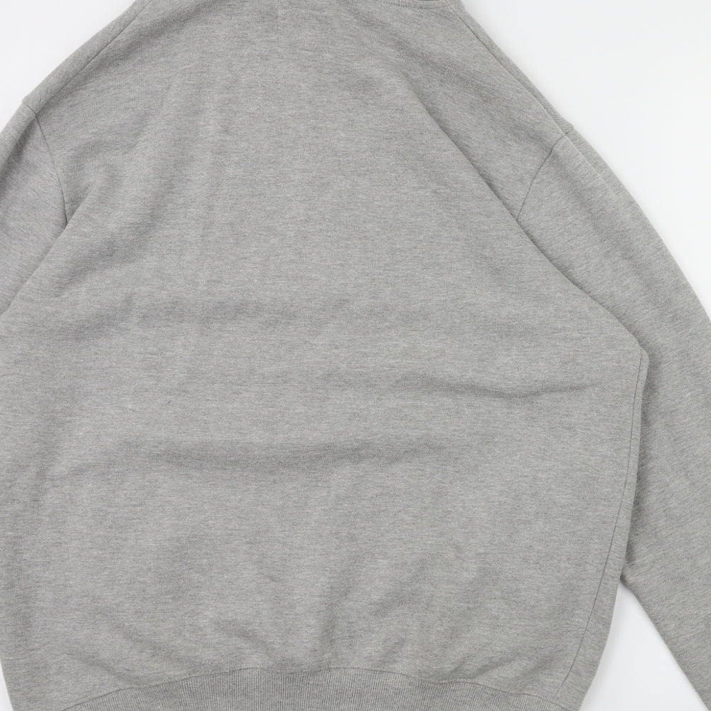 Cedar Wood State Mens Grey   Pullover Hoodie Size L