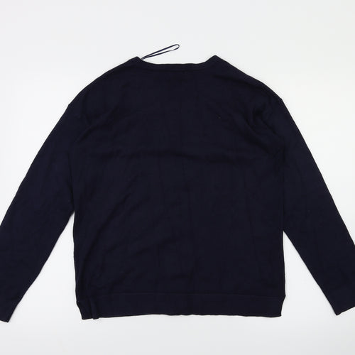 Preworn Womens Blue   Cardigan Jumper Size M