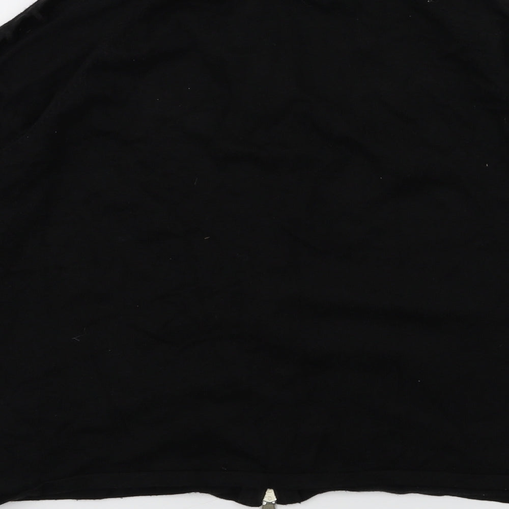 influence Womens Black   Full Zip Jumper Size L