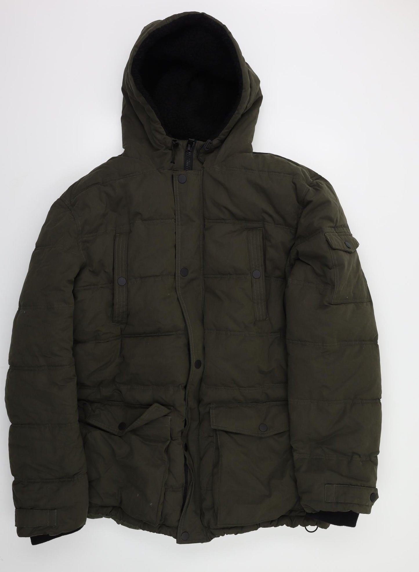 F&F Mens Green   Jacket Coat Size 3XL