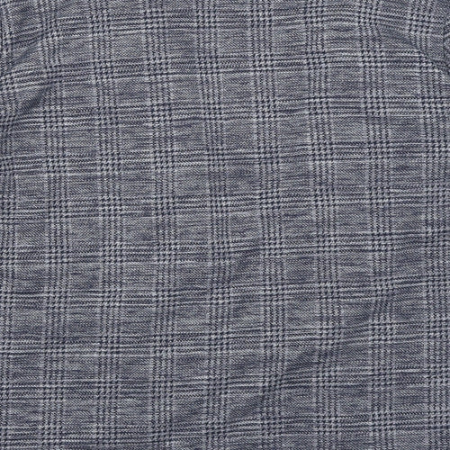 TU Womens Blue Plaid  Jacket  Size 16