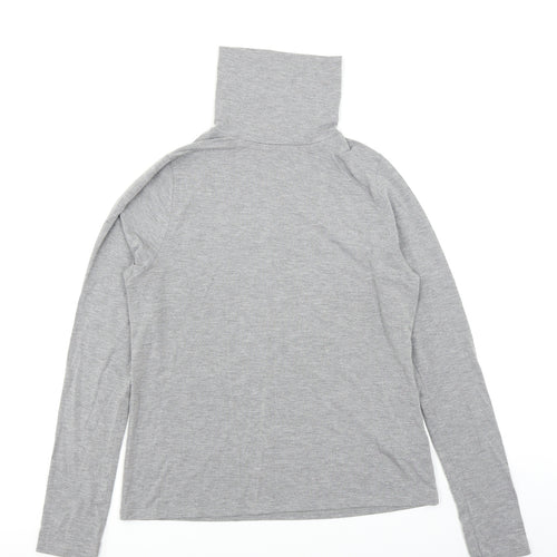 Topshop Womens Grey   Basic T-Shirt Size 14