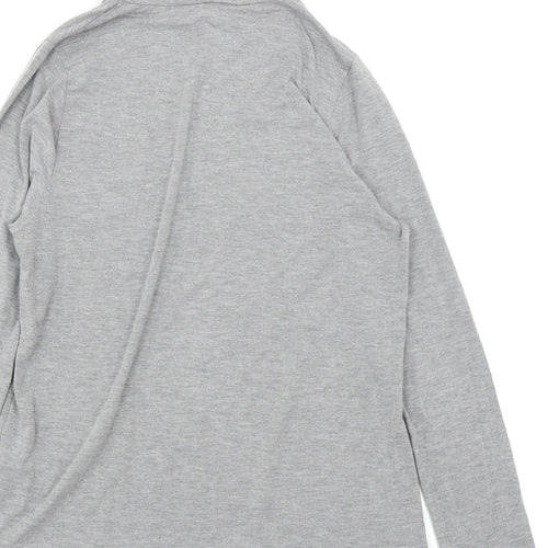 Topshop Womens Grey   Basic T-Shirt Size 14