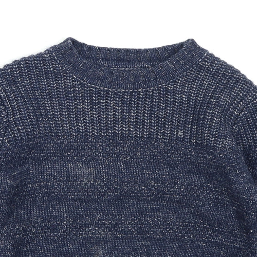 Matalan Boys Blue   Pullover Jumper Size 3-4 Years