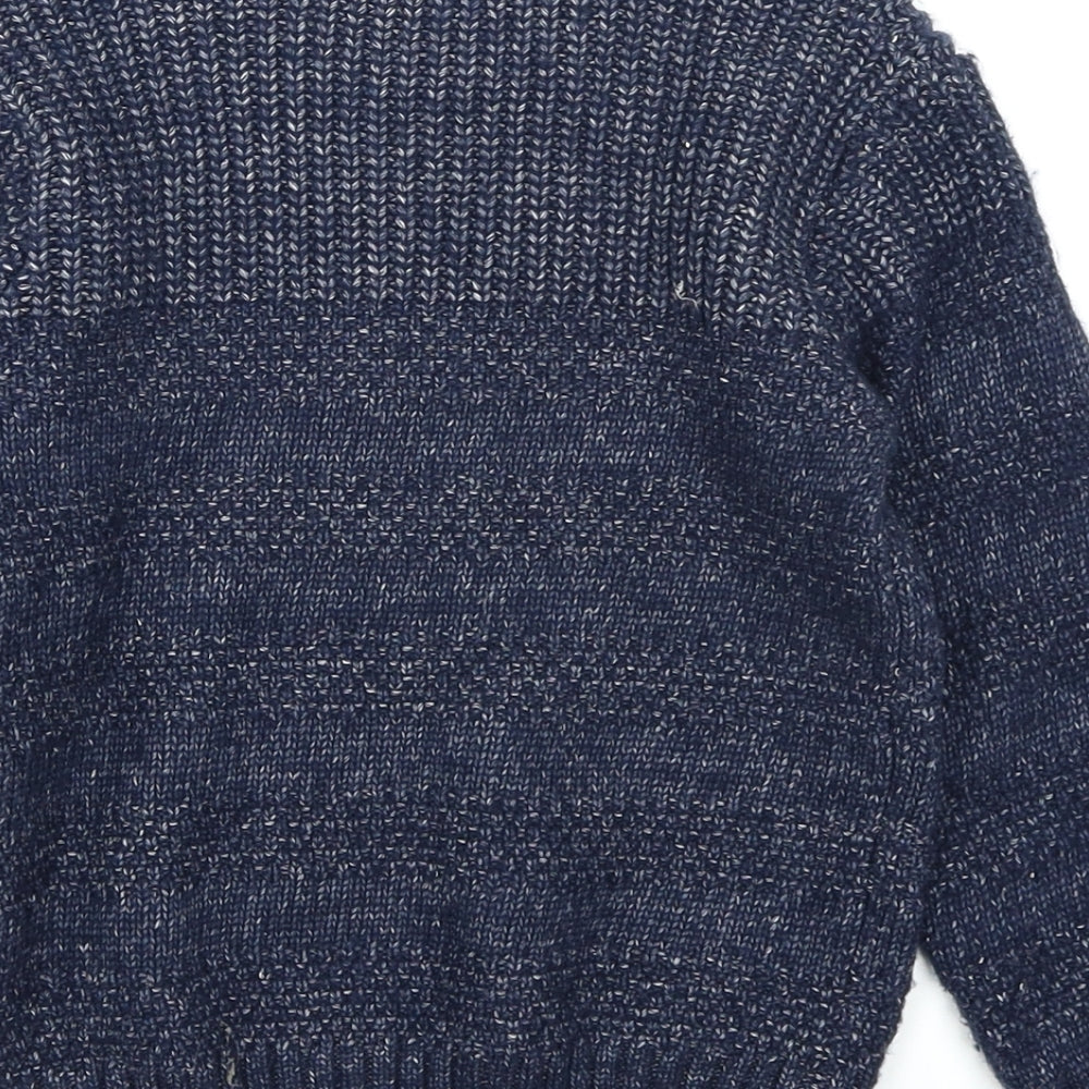 Matalan Boys Blue   Pullover Jumper Size 3-4 Years