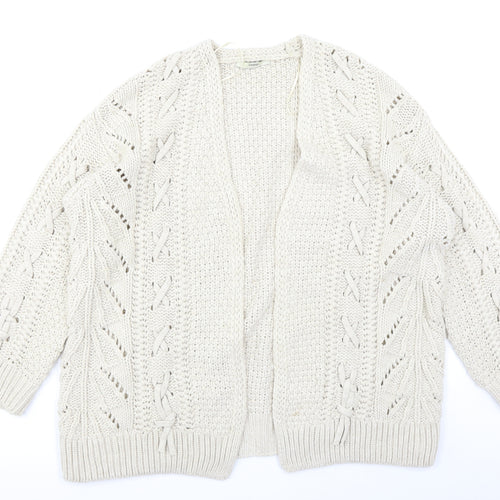 George Womens Beige   Cardigan Jumper Size M