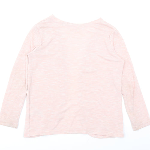 YD Girls Pink   Cardigan Jumper Size 9-10 Years