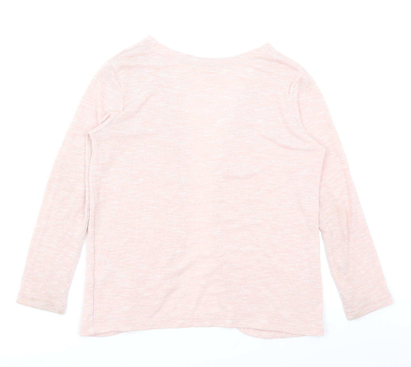 YD Girls Pink   Cardigan Jumper Size 9-10 Years