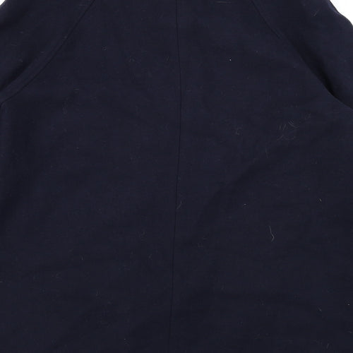 Classic Womens Blue   Overcoat Coat Size 18
