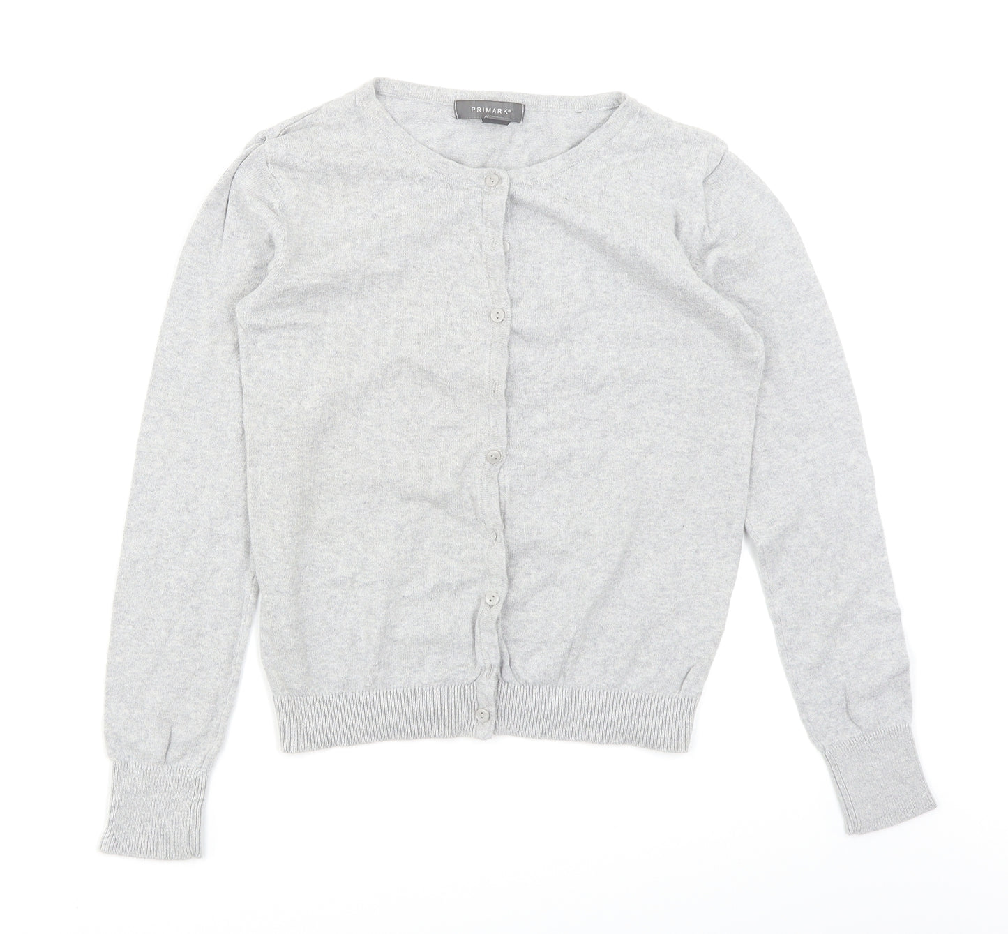 Primark Womens Grey   Cardigan Jumper Size XS